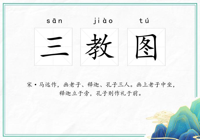 三教图