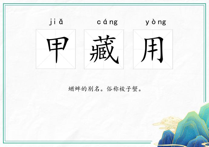 甲藏用