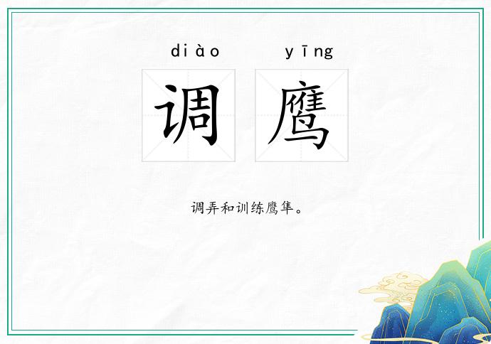 调鹰