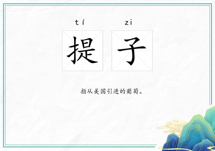 提子