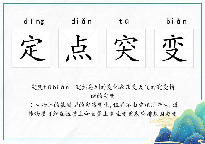 定点突变