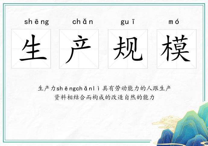 生产规模