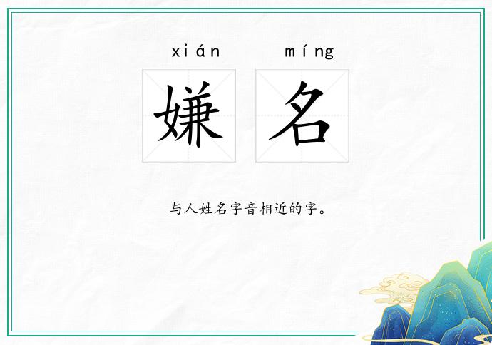 嫌名