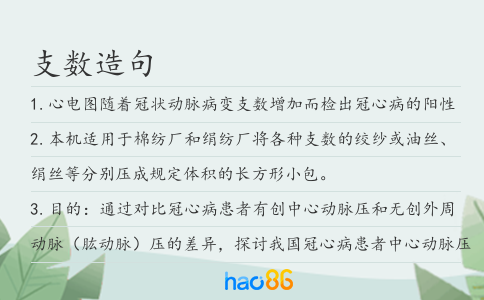 支数造句