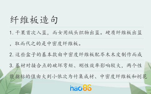 纤维板造句