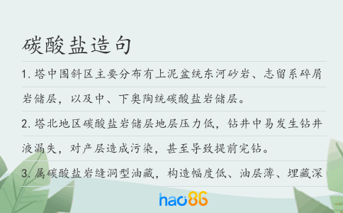 碳酸盐造句